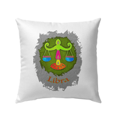 Libra Outdoor Pillow | Zodiac Series 11 - Beyond T-shirts